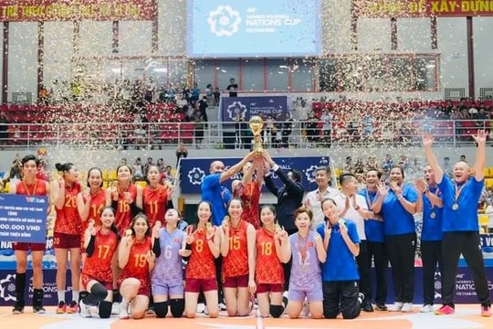 Những cô gái vàng của đội tuyển bóng chuyền nữ Việt Nam