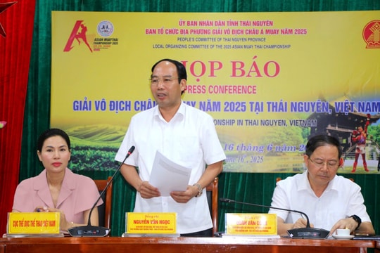 Thái Nguyên lần đầu đăng cai Giải vô địch Châu Á Muay 2025