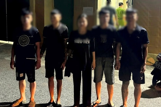 Hải Phòng: Tạm giữ 05 đối tượng lái xe gây náo loạn các tuyến phố