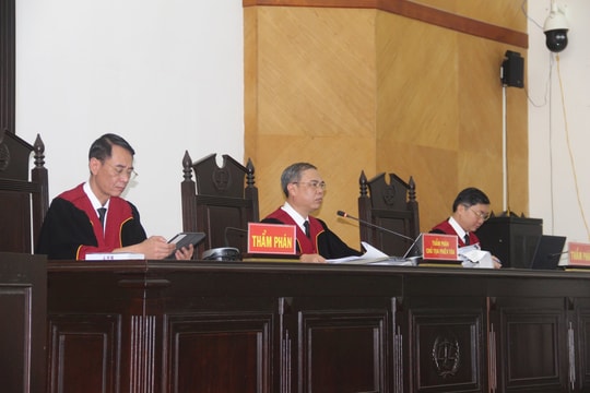 Những hình ảnh trong phiên tòa xét xử phúc thẩm cựu Chủ tịch FLC Trịnh Văn Quyết