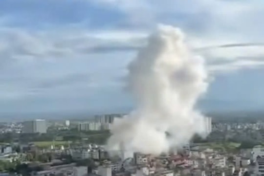 Hà Nội: Cháy nhà 4 tầng sau tiếng nổ lớn, 2 người tử vong