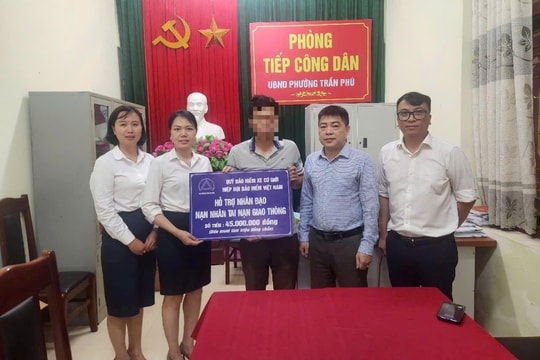 Quỹ Bảo hiểm xe cơ giới hỗ trợ nhân đạo nạn nhân tử vong do tai nạn giao thông tại Bắc Giang, Quảng Ngãi