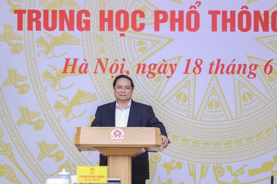 Thủ tướng chủ trì Hội nghị toàn quốc chuẩn bị Kỳ thi tốt nghiệp THPT năm 2025