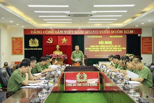Công an Tuyên Quang và Hà Giang sẵn sàng cho thời khắc lịch sử
