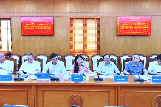 Đại học Thái Nguyên gặp mặt kỷ niệm 100 năm Ngày Báo chí cách mạng Việt Nam