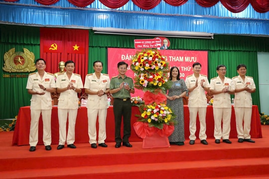 Đại hội Đảng bộ Phòng Tham mưu Công an tỉnh Sóc Trăng