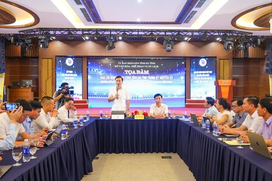 Tọa đàm Báo chí đồng hành cùng tỉnh Hà Tĩnh trong kỷ nguyên số