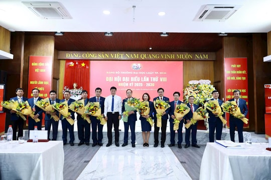 Đại hội đại biểu Đảng bộ trường Đại học Luật TP.HCM lần VIII