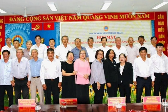 TAND tỉnh Sóc Trăng họp mặt nguyên lãnh đạo qua các thời kỳ
