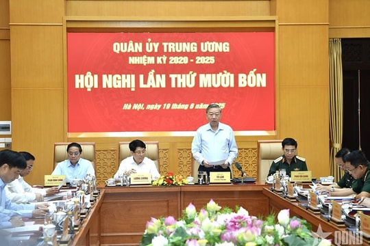 Tổng Bí thư Tô Lâm chủ trì Hội nghị Quân ủy Trung ương lần thứ mười bốn