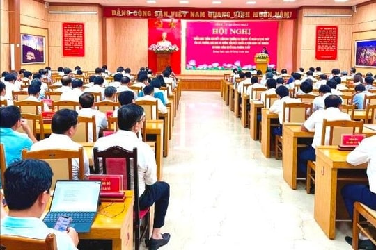 Quảng Ngãi thông báo kết luận của BTV về nhân sự chủ chốt cấp xã sau sáp nhập