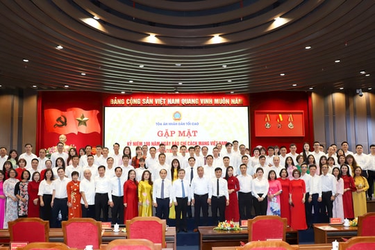 Tòa án nhân dân tối cao gặp mặt nhân kỷ niệm 100 năm Ngày Báo chí Cách mạng Việt Nam