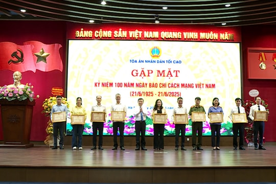 Chánh án Lê Minh Trí mong muốn báo chí cách mạng phát huy truyền thống 100 năm