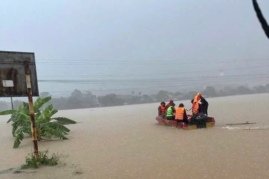 Bắc Bộ, Bắc Trung Bộ mưa lớn từ 21-23/7, có nơi trên 600mm