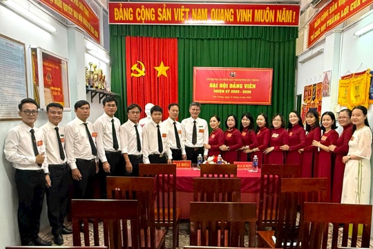 Đại hội chi bộ TAND TP Sóc Trăng nhiệm kỳ 2025 - 2030