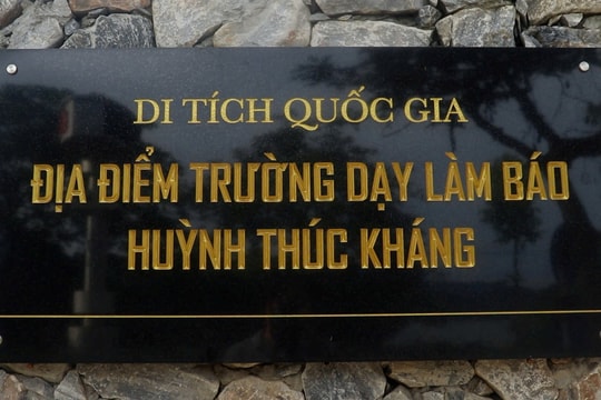 Trường Dạy làm báo Huỳnh Thúc Kháng - nơi chắp cánh cho người cầm bút cách mạng