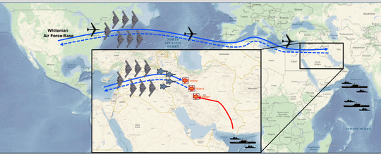 Mỹ công bố chi tiết chiến dịch Búa Đêm tấn công vào Iran