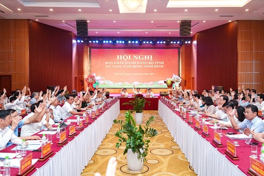 Hà Nam, Nam Định, Ninh Bình hoàn tất phương án tổ chức bộ máy sau sáp nhập