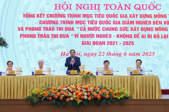 Hội nghị toàn quốc tổng kết 02 chương trình mục tiêu quốc gia và 02 phong trào thi đua về xây dựng nông thôn mới và giảm nghèo bền vững