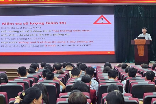 Tập huấn nghiệp vụ thanh tra kỳ thi tốt nghiệp THPT 2025