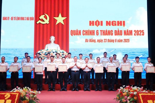 Vùng 3 tổ chức Hội nghị quân chính 6 tháng đầu năm