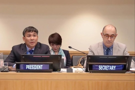 Việt Nam giữ vai trò Chủ tịch Hội nghị các quốc gia thành viên UNCLOS 35