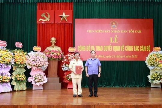 Bổ nhiệm Viện trưởng VKSND tỉnh Ninh Bình mới