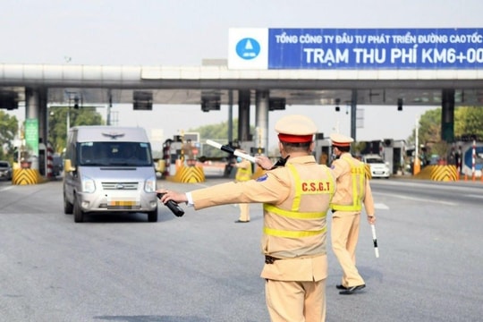 CSGT tăng cường xử lý 4 nhóm hành vi vi phạm trên các tuyến cao tốc