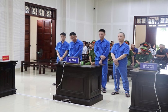 Mua bán ma túy, 4 bị cáo lĩnh hơn 70 năm tù