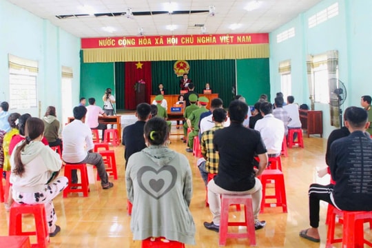 TAND huyện Mỹ Tú xét xử lưu động vụ án hình sự