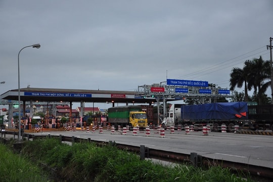Các trường hợp được giảm phí khi qua Trạm thu phí số 2 - Quốc lộ 5