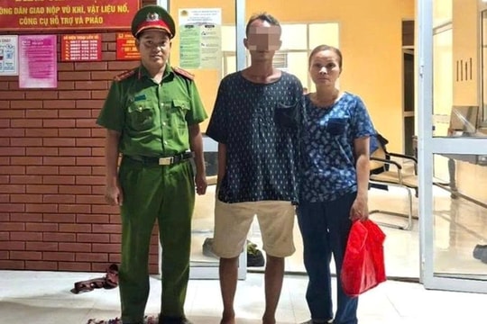 Phát hiện, cứu giúp người tâm thần bị mất tích trong rừng