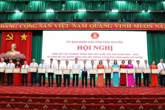 Thái Nguyên tổng kết 3 chương trình mục tiêu quốc gia giai đoạn 2021–2025