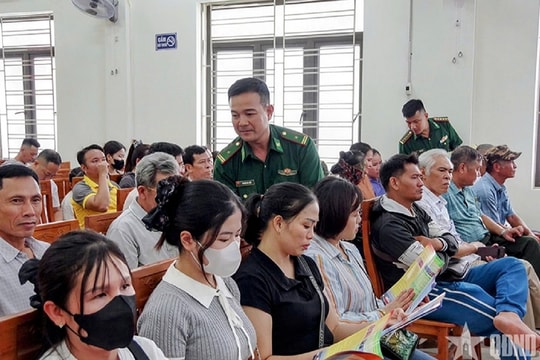 Tuyên truyền, phổ biến pháp luật đến người dân biên giới biển Hải Phòng