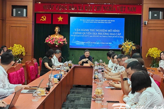 TPHCM vận hành thử nghiệm các nền tảng số phục vụ chính quyền hai cấp