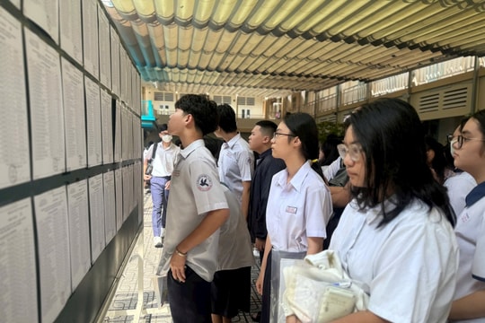 TP.HCM chính thức công bố điểm chuẩn vào lớp 10