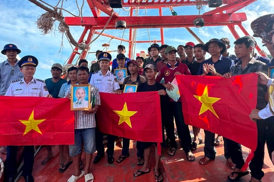 Thắm tình quân - dân nơi đảo tiền tiêu phía Tây Nam của Tổ Quốc