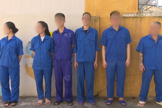 Khởi tố 6 đối tượng sử dụng trái phép chất ma túy