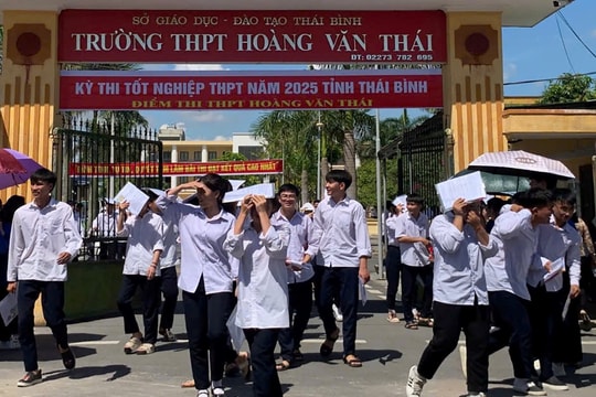 Đề thi chính thức môn Toán kỳ thi tốt nghiệp THPT năm 2025