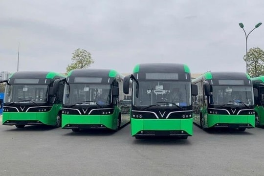 Hà Nội thúc đẩy sử dụng xe buýt điện, xe buýt năng lượng xanh