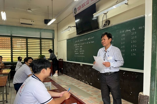 Hơn 300 thí sinh ở TP HCM bỏ thi tốt nghiệp ngày đầu