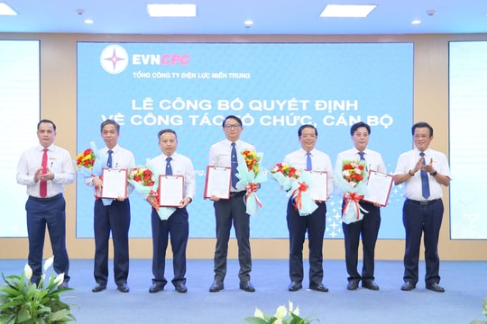 EVNCPC công bố thành lập 6 Công ty Điện lực sau sáp nhập