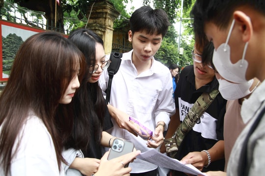 Công bố điểm thi tốt nghiệp THPT 2025