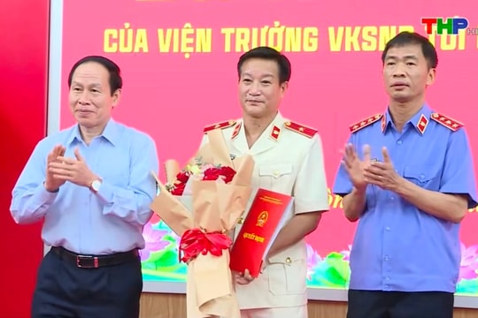 Bổ nhiệm Viện trưởng và 7 Phó Viện trưởng VKSND TP Hải Phòng