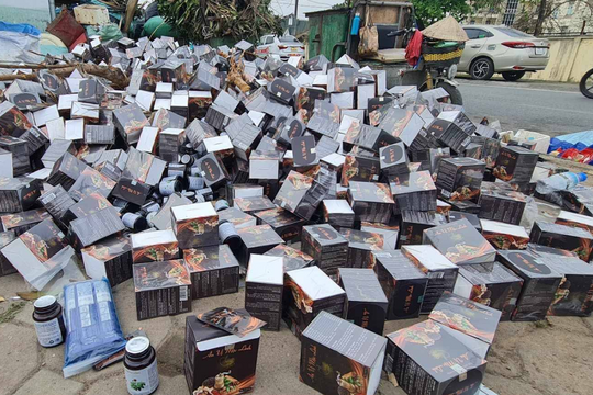 Cảnh báo không sử dụng thực phẩm bảo vệ sức khỏe An vị Mộc Linh