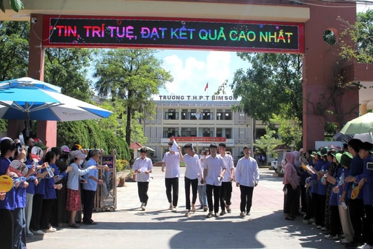 Thanh Hóa tổ chức kỳ thi tốt nghiệp THPT an toàn, đúng quy chế