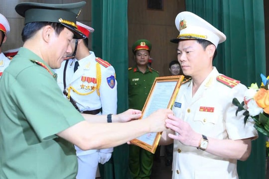 Đại tá Nguyễn Hữu Mạnh làm Giám đốc Công an tỉnh Ninh Bình mới