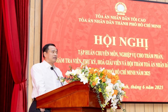 TAND TP.HCM tập huấn chuyên đề về ứng dụng AI trong công tác Tòa án