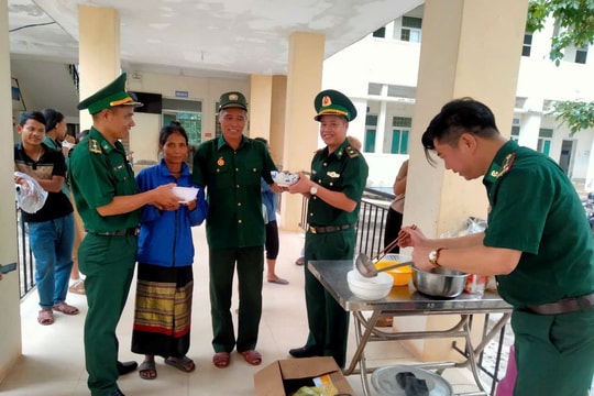 Đồn Biên phòng La Lay viết tiếp hành trình yêu thương