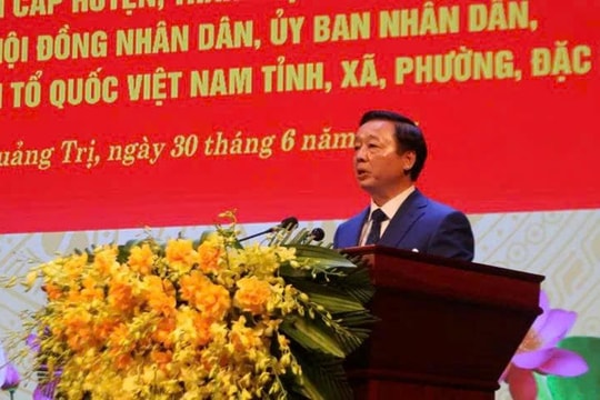 Phó Thủ tướng Trần Hồng Hà kiểm tra vận hành mô hình chính quyền hai cấp tại Đồng Hới